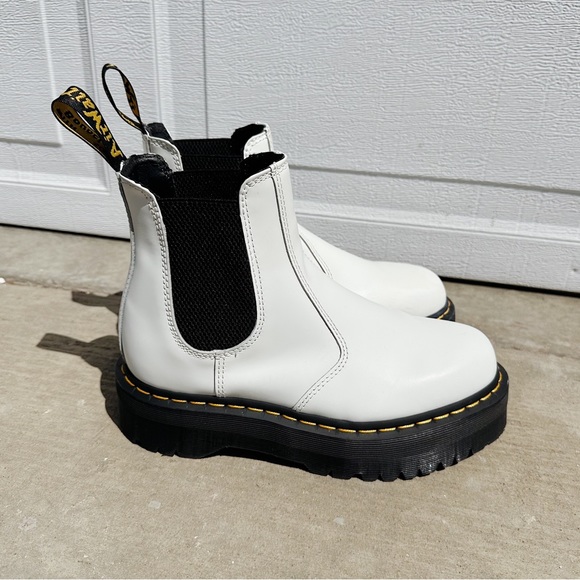 Dr. Martens Shoes - Dr. Martens Chelsea Platform Boots